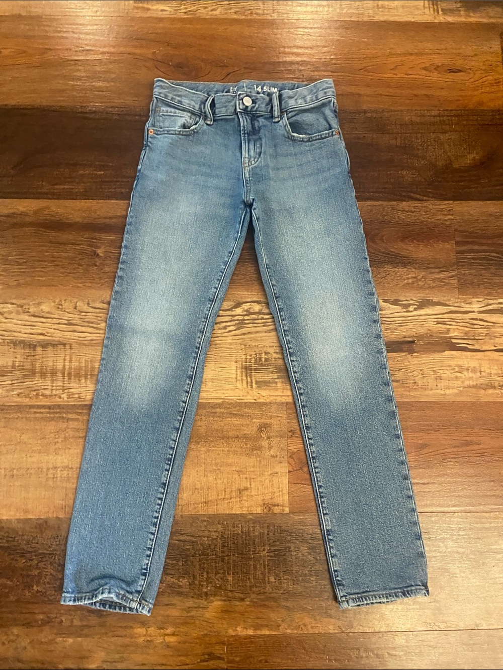 GAP girls Skinny Jeans in Light Blue Denim